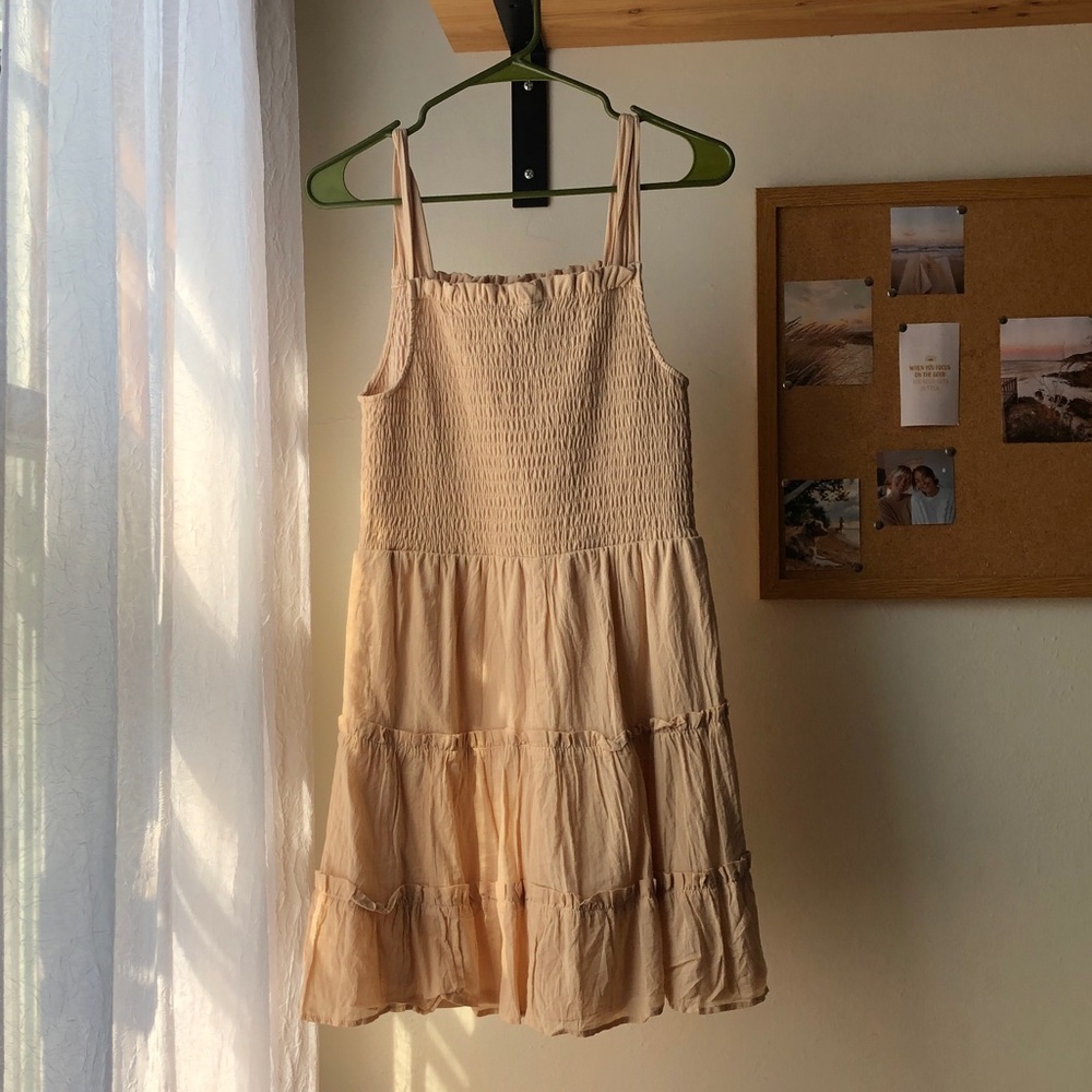 Wild Fable tan summer sun dress
